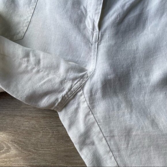 Chico’s Linen Relaxed Fit Cropped Length Pants - Picture 7 of 16